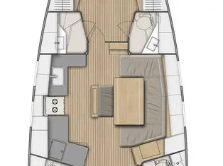 Wynajem łodzi Bénéteau Oceanis 46.1 w Goecek na SamBoat 