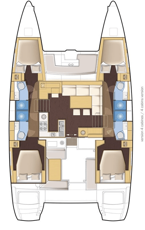 Katamaran do wynajmu w Lefkáda w najlepszej cenie
