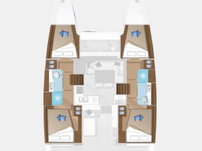 Wynajmij Lagoon Lagoon 40 w Novi Vinodolski