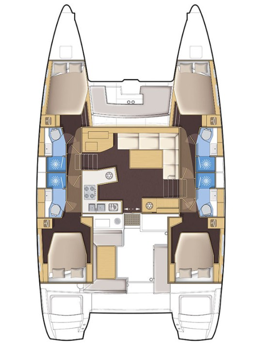 Wynajem w Primosten- Lagoon Lagoon 450 F na SamBoat