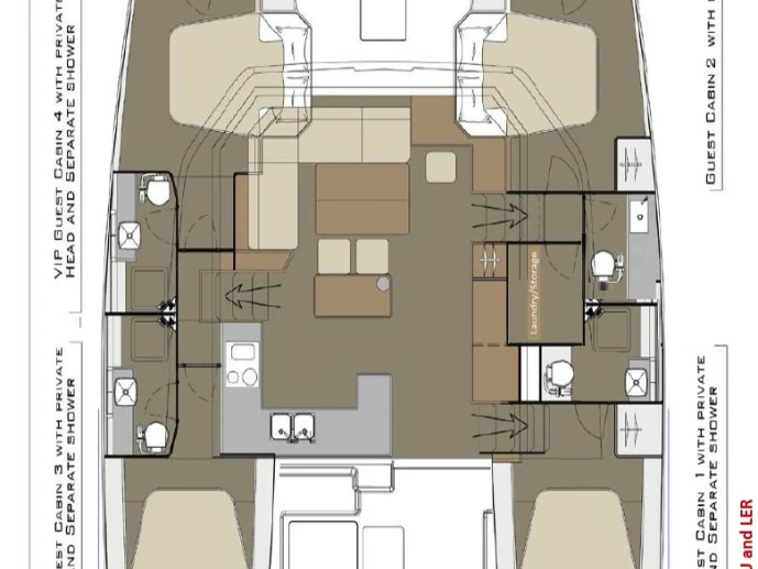 Dufour Dufour Catamarans 48 Sail między profesjonalistami a osobami prywatnymi w Primosten