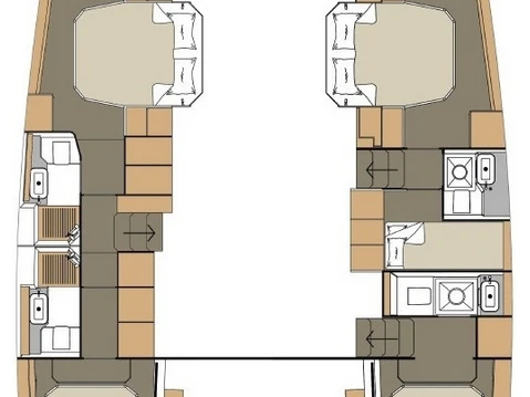 Wynajem łodzi Primosten tanio Dufour Catamarans 48 Sail