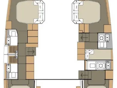 Wynajem łodzi Primosten tanio Dufour Catamarans 48 Sail