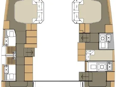 Wynajem Katamaran w Primosten - Dufour Dufour Catamarans 48 Sail