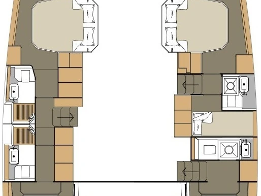 Wynajem łodzi Dufour Dufour Catamarans 48 Sail w Primosten na SamBoat 