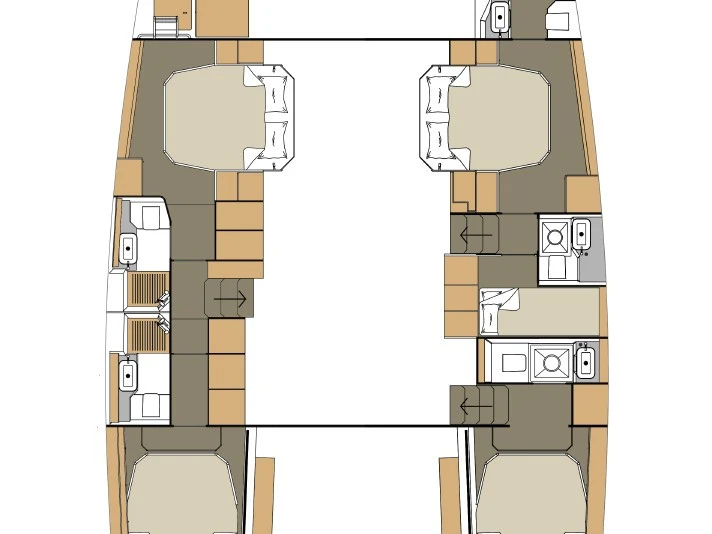 Wynajem w Primosten- Dufour Dufour Catamarans 48 Sail na SamBoat