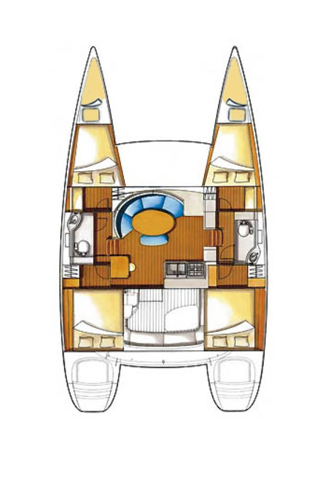 Wynajmij Lagoon Lagoon 380 w Punat