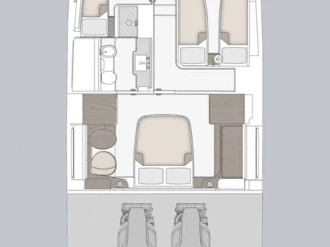 Wynajmij Luksusowy jacht z lub bez skippera Azimut w Podstrana