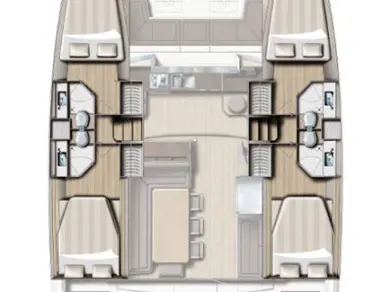 Wynajem łodzi Trogir tanio Bali 4.3