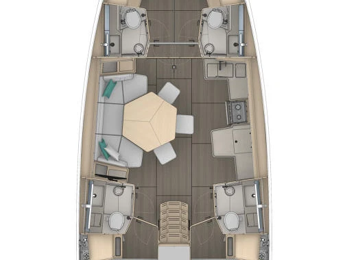 Dufour Dufour 44 między profesjonalistami a osobami prywatnymi w Pula