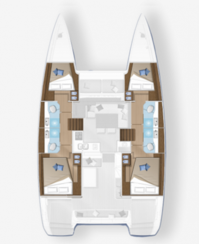 Wynajem łodzi Fethiye tanio Lagoon 40