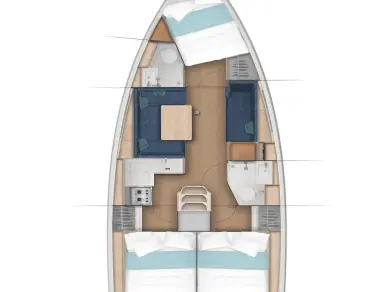 Wynajem łodzi Jeanneau Sun Odyssey 380 w Punat na SamBoat 