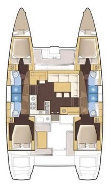 Wynajmij Katamaran z lub bez skippera Lagoon w Alimos