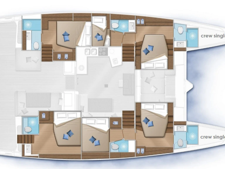 Wynajem w Alimos- Lagoon Lagoon 52 na SamBoat