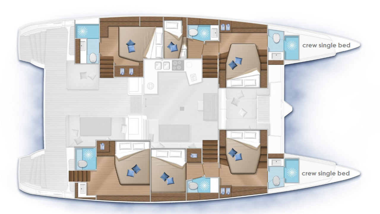 Wynajem w Alimos- Lagoon Lagoon 52 na SamBoat