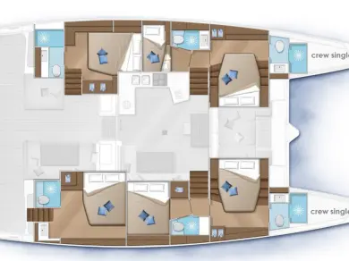 Wynajem w Alimos- Lagoon Lagoon 52 na SamBoat