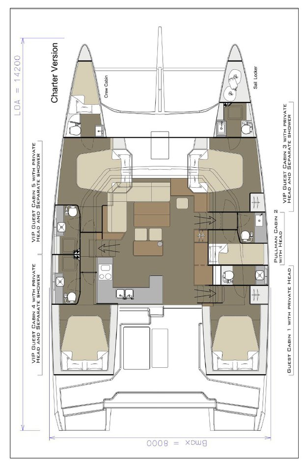 Wynajem łodzi Pirovac tanio Dufour Catamarans 48 Sail