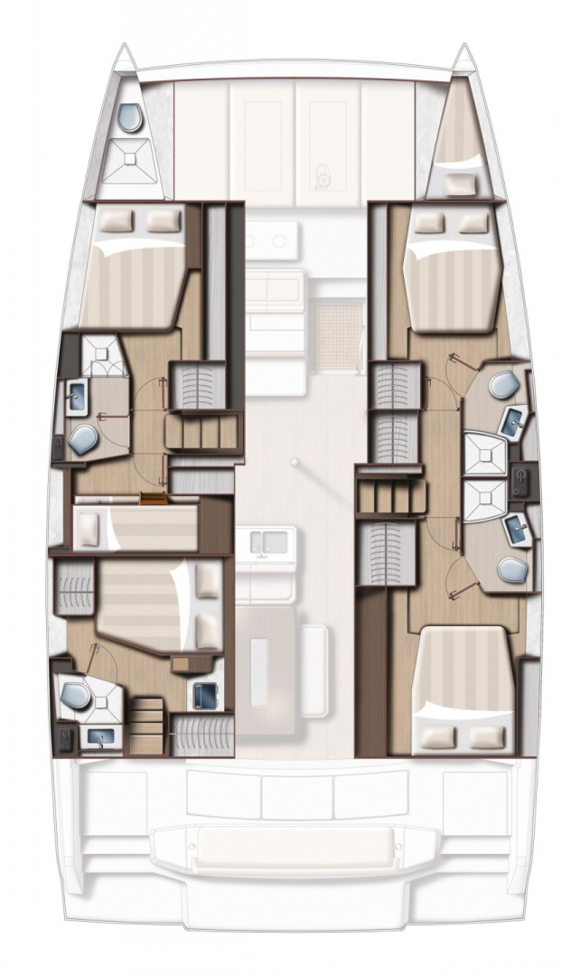 Wynajem Katamaran w Bodrum - Bali Bali 4.6