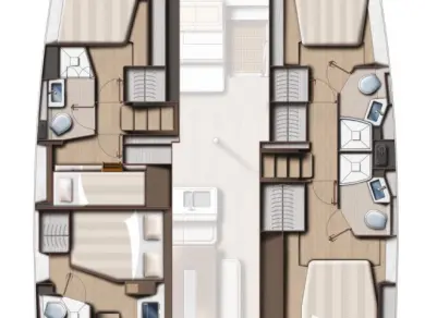 Wynajem Katamaran w Bodrum - Bali Bali 4.6