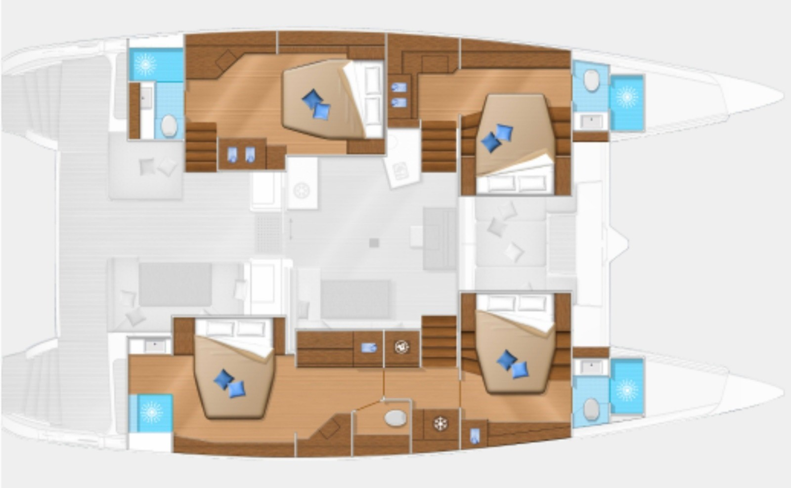 Katamaran do wynajmu w Fethiye w najlepszej cenie