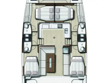 Wynajmij Katamaran z lub bez skippera Bali w Pirovac