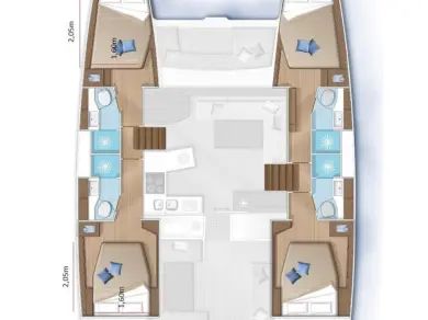 Wynajmij Lagoon Lagoon 450 F w Pirovac