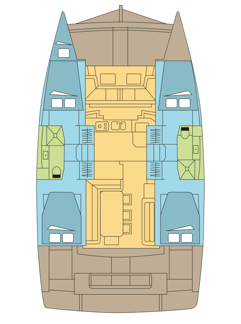 Wynajem w Marsh Harbour- Bali Bali 4.1 na SamBoat