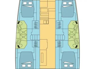 Wynajmij Katamaran z lub bez skippera Bali w Komolac