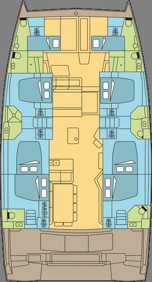 Wynajmij Katamaran z lub bez skippera Bali w Raiatea Island