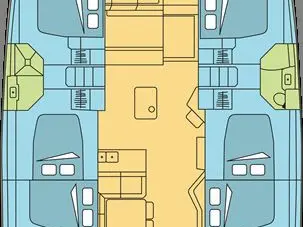 Wynajmij Katamaran z lub bez skippera Bali w Raiatea Island