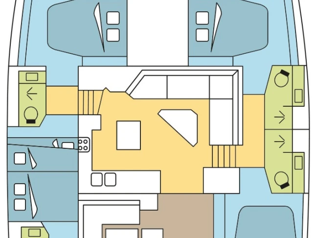 Wynajmij Katamaran z lub bez skippera Fountaine Pajot w Airlie Beach