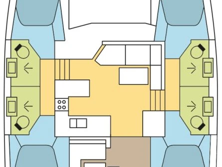 Wynajem Katamaran w Donji Seget - Lagoon Lagoon 42