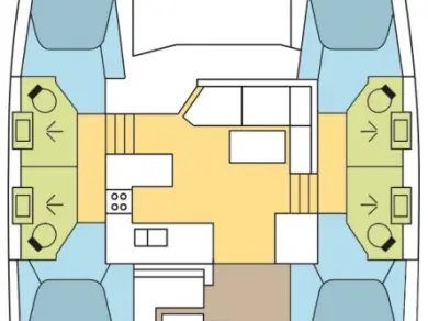 Wynajem Katamaran w Donji Seget - Lagoon Lagoon 42