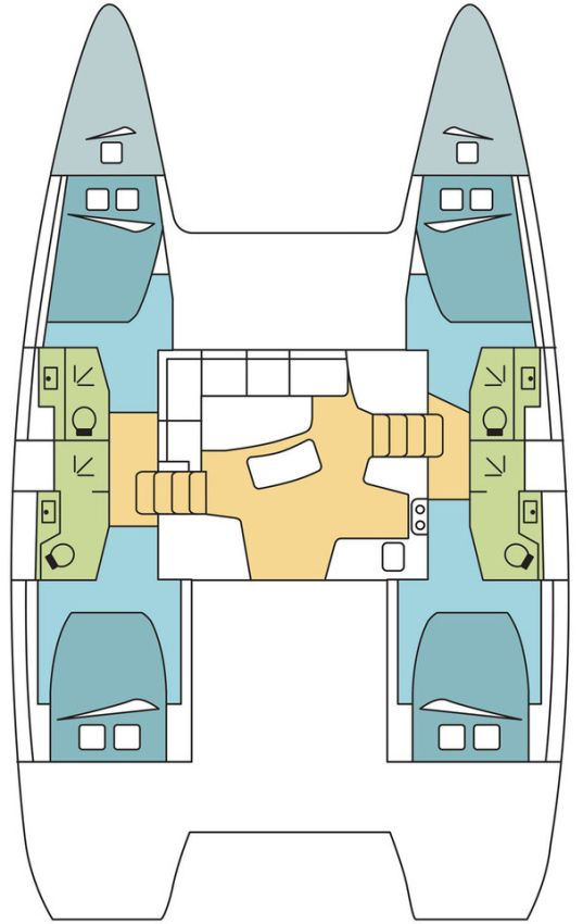 Wynajem łodzi Pozzuoli tanio Lagoon 42