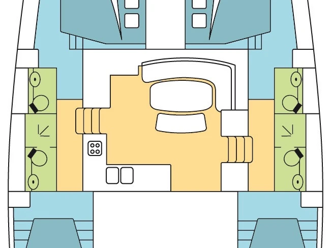 Wynajem Katamaran Lagoon z patentem 