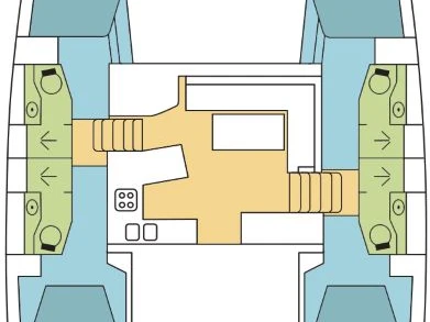 Wynajmij Lagoon Lagoon 450 F w Placencia