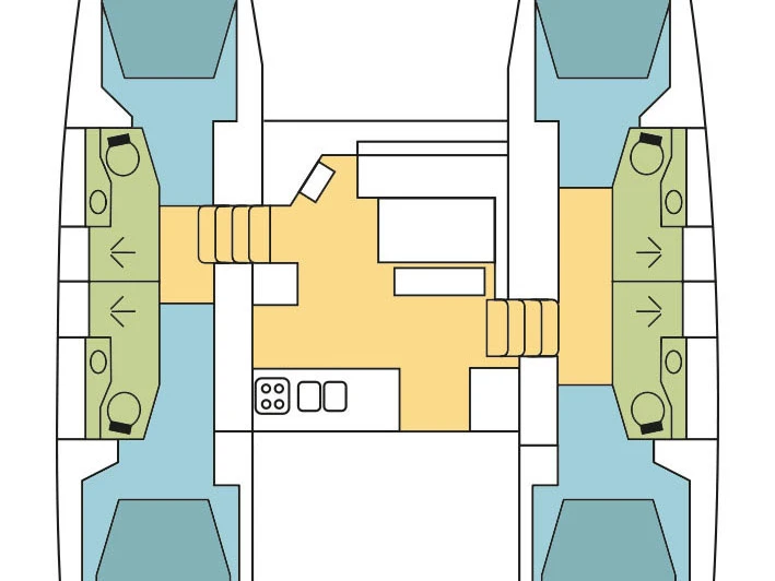 Wynajmij Katamaran z lub bez skippera Lagoon w Nassau