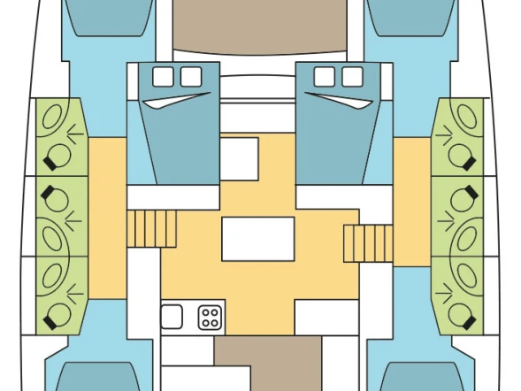 Wynajem w Parham Town- Lagoon Lagoon 50 na SamBoat