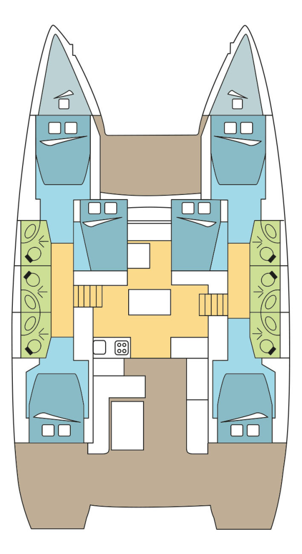 Wynajem w Parham Town- Lagoon Lagoon 50 na SamBoat