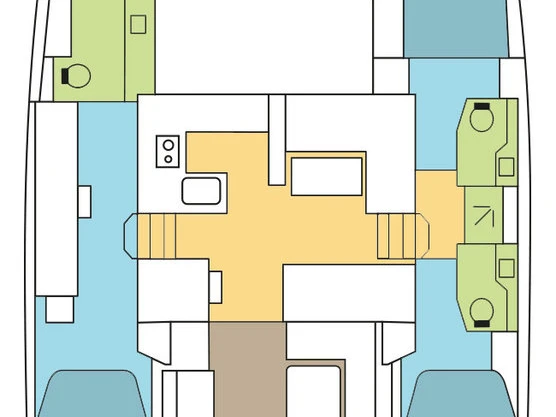 Nautitech Nautitech 46 Fly między profesjonalistami a osobami prywatnymi w Komolac