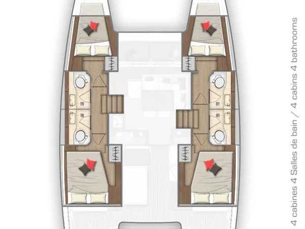 Wynajem łodzi Lagoon Lagoon 40 w Primosten na SamBoat 