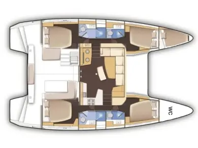 Wynajmij Lagoon Lagoon 42 w Paros (wyspa)
