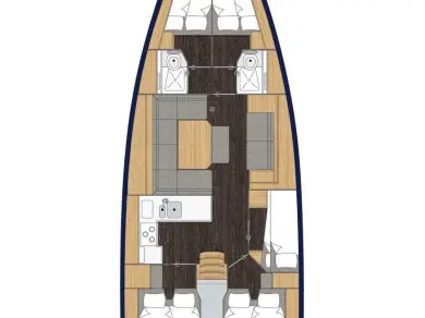Wynajem łodzi Alimos tanio Bavaria C45 Holiday