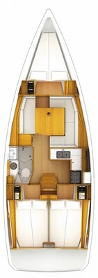Wynajem w Propriano- Jeanneau Sun Odyssey 389 na SamBoat