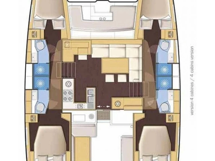 Wynajmij Katamaran z lub bez skippera Lagoon w Skiathos