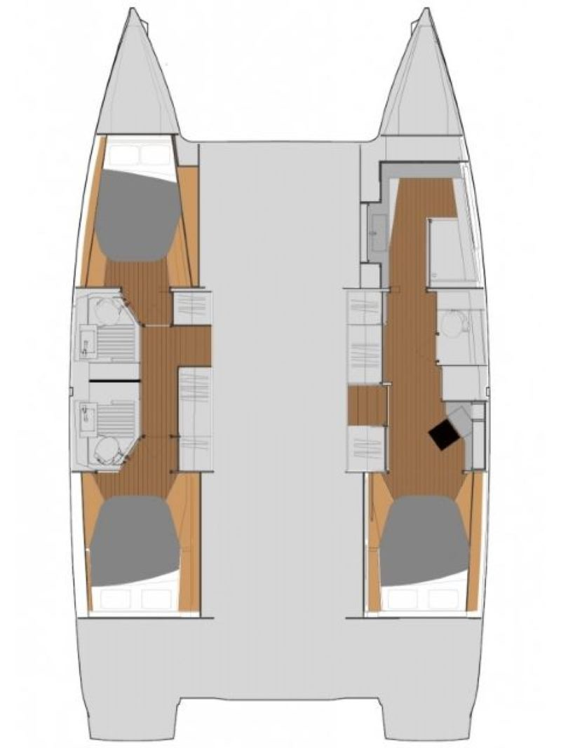 Wynajem Katamaran w Marsh Harbour - Fountaine Pajot Astrea 42