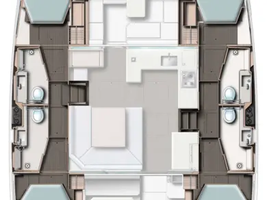 Wynajem w Belize City- Leopard Catamarans / Robertson & Caine Leopard 45 na SamBoat