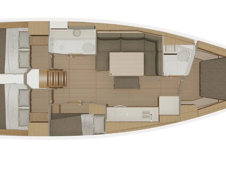 Wynajem łodzi Hamble-le-Rice tanio Dufour 430 Grand Large