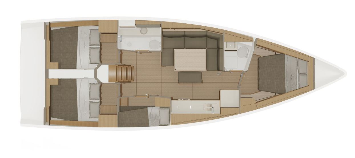 Wynajem łodzi Hamble-le-Rice tanio Dufour 430 Grand Large