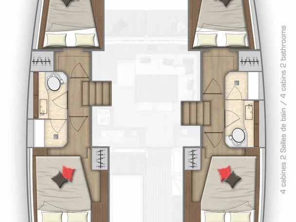 Wynajem w Ao Po- Lagoon Lagoon 40 na SamBoat